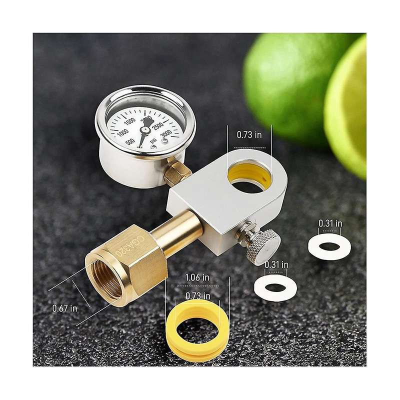 Co2 Refill Adapter,  Refill Adapter Compatible for Terra/duo/art Maker for Co2 Cylinder