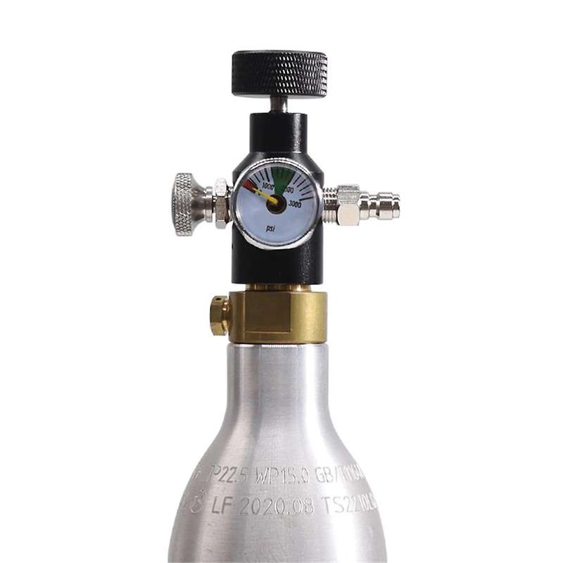 Co2 Tank Cylinder Adapter Connector Kit,tr21-4 Thread Co2  Cylinder Refill Adapter with 3000psi Pre