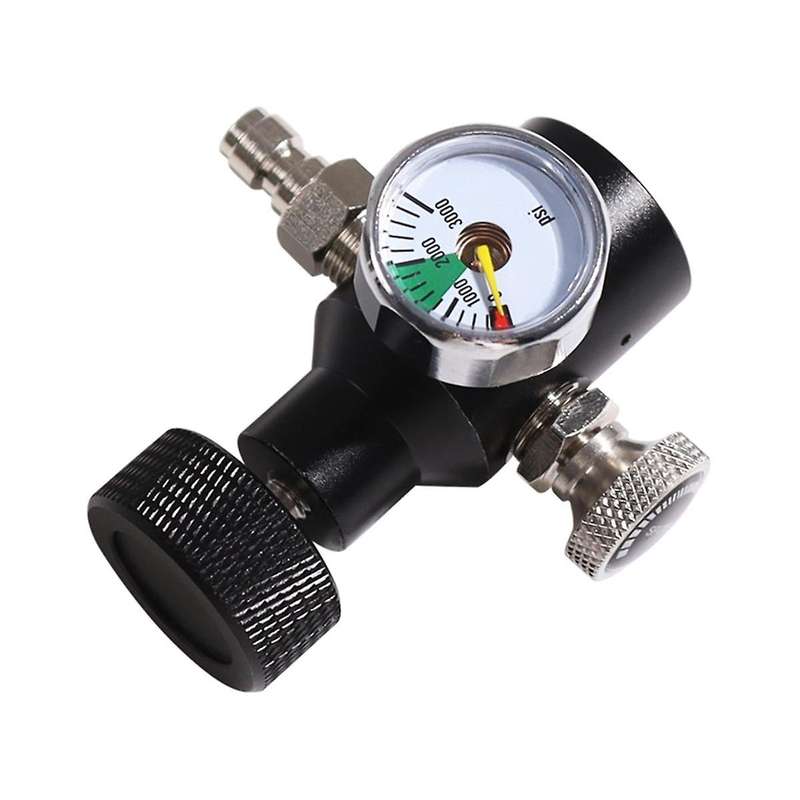 Co2 Tank Cylinder Adapter Connector Kit,tr21-4 Thread Co2  Cylinder Refill Adapter with 3000psi Pre