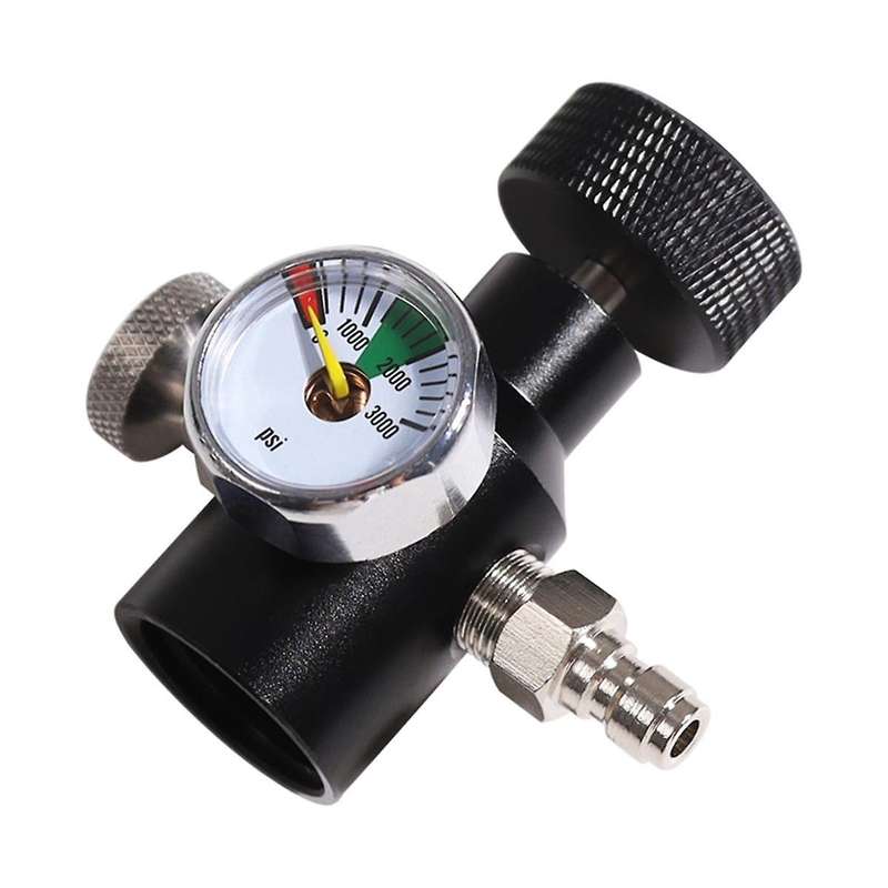 Co2 Tank Cylinder Adapter Connector Kit,tr21-4 Thread Co2  Cylinder Refill Adapter with 3000psi Pre