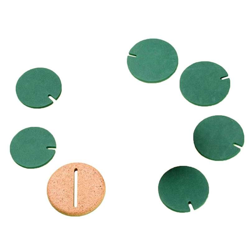 Coasters Diy Cactus Coaster,set Of 6 Pieces with Flowerpot Holder for Drinks Novelty, Home Office B