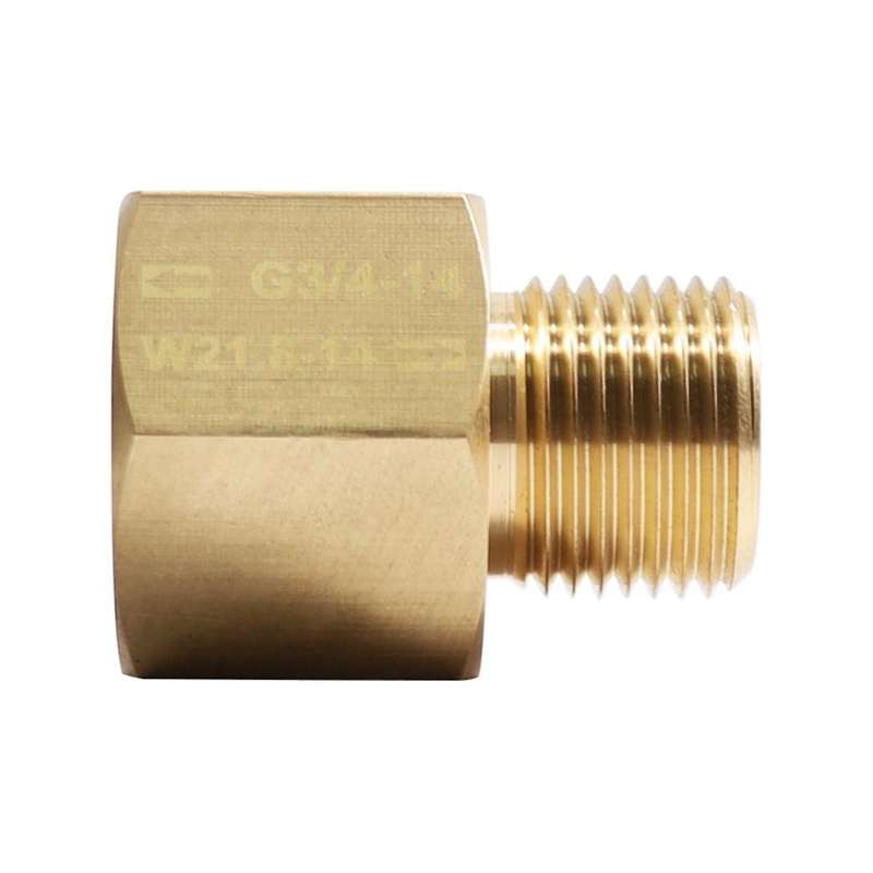 CO2 Thread Converts Adapter Match Quooker Cube Tank Female G3/4 to Male W21.8