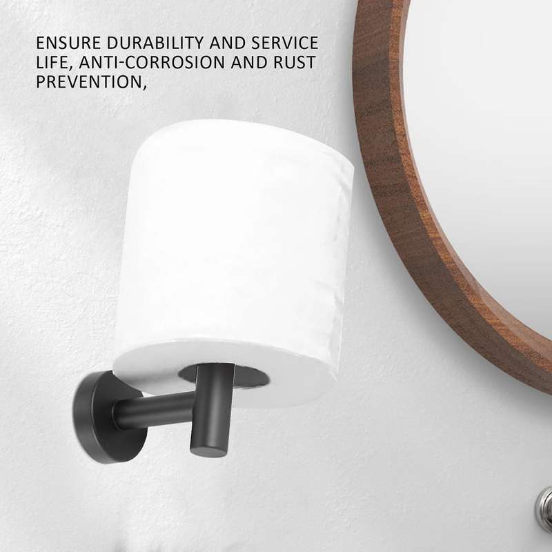 Coat Hooks Toilet Paper Holder Stainless Steel Bathroom Accessories Set Of 2 Cloakroom Hooks Toilet