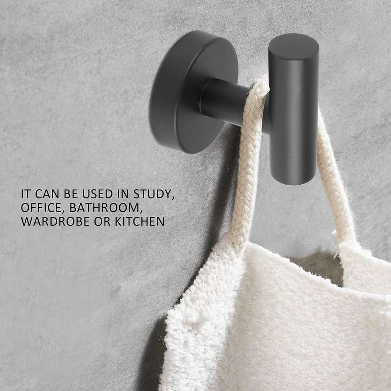 Coat Hooks Toilet Paper Holder Stainless Steel Bathroom Accessories Set Of 2 Cloakroom Hooks Toilet