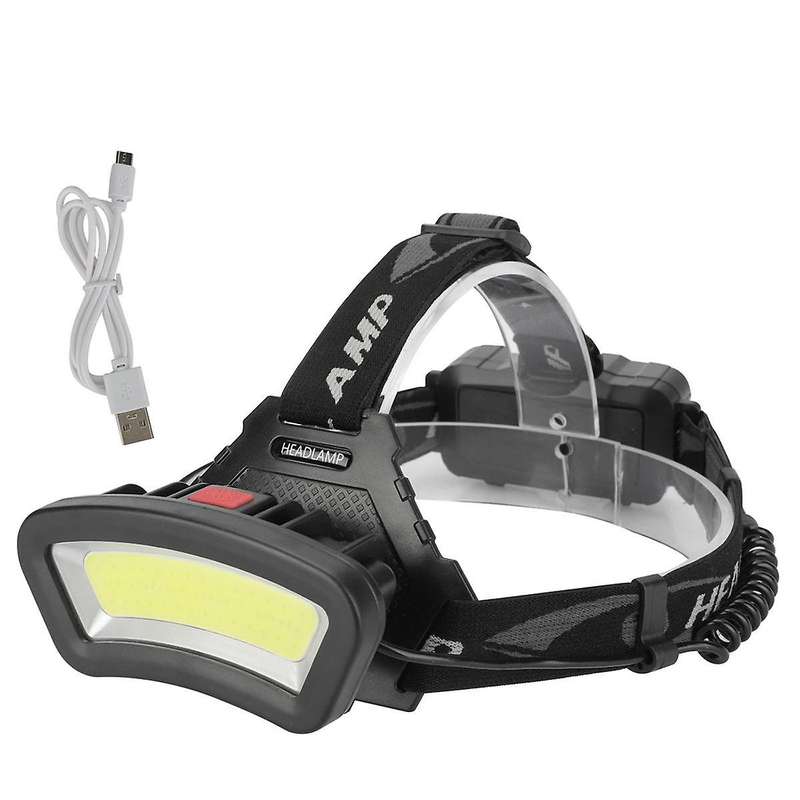 Cob Head Light Led Head Light Lamp S Usb Rechargeable Lantern for Outdoor Camping Hiking