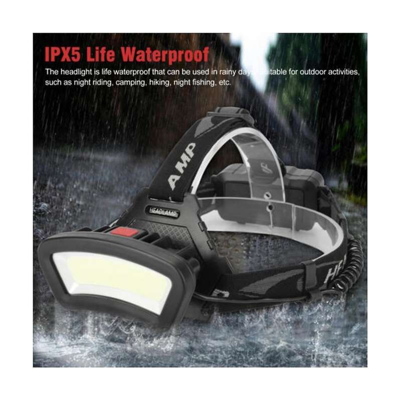 Cob Head Light Led Head Light Lamp S Usb Rechargeable Lantern for Outdoor Camping Hiking