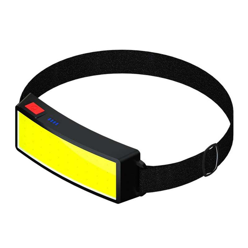 COB Headlight COB Head Light Lamp Rechargeable LED Head Light Lamp Flashlight for Head Adults Women