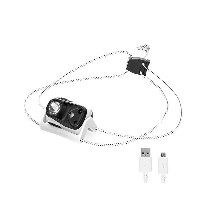 Cob Headlight Led Sensing Red Light Fishing Headlight Mini Usb Headlight Built-in Battery Multifunc