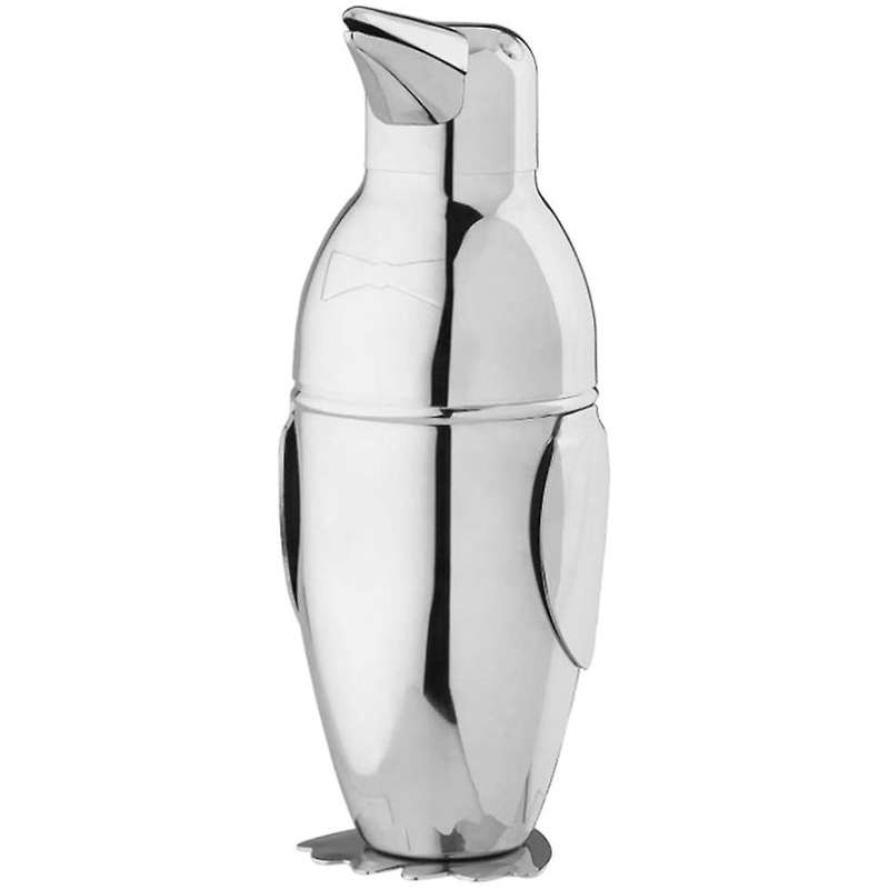 Cocktail Shaker, Penguin Steel Bar Bartender Drink Mixer Shaker Pot, Wine , Cocktail Making Accesso
