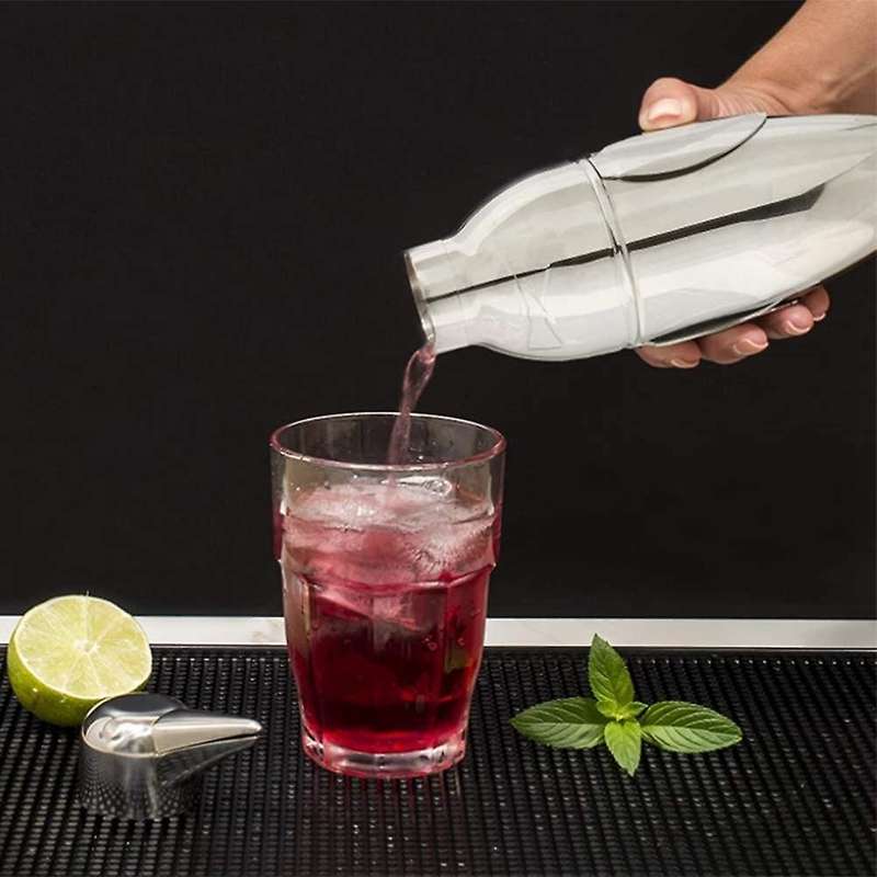 Cocktail Shaker, Penguin Steel Bar Bartender Drink Mixer Shaker Pot, Wine , Cocktail Making Accesso