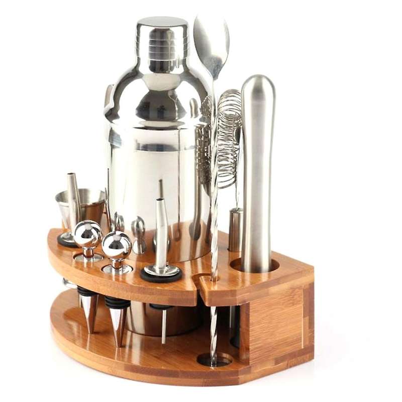 Cocktail Shaker Set, Cocktail Making Set 750Ml Stainless Steel Bar Tool Set Bartender Kit, Bar Acces