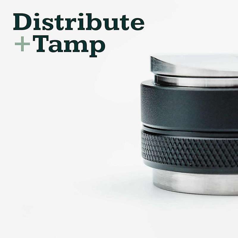 Coffee 54mm Bottomless Portafilter + 53mm Coffee Distributor & Tamper + for The Barista