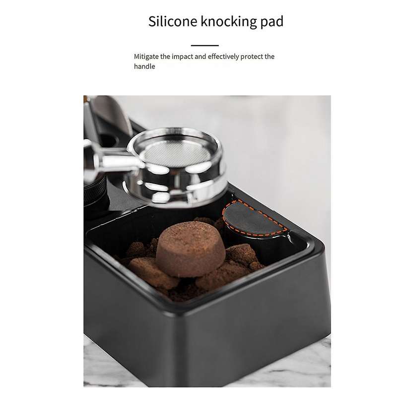 Coffee Accessories Tamping Station , Espresso Tamper Mat Stand Coffee Portafilter Holder Station for