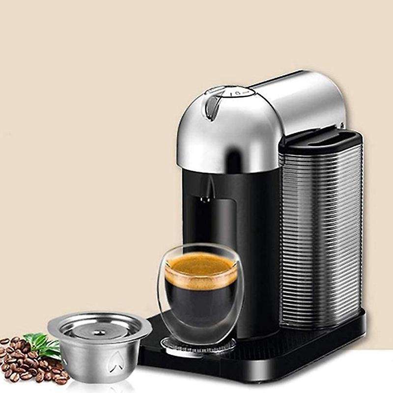 Coffee Capsule-Espresso Vertuo Capsule Pod Vertuoline Coffee Machine Reusable Coffee Filter Set