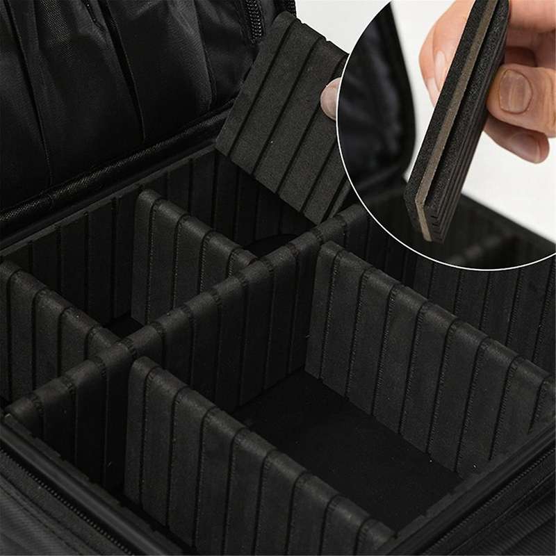 Coffee Carrying Case Portable Removable Partitions Box