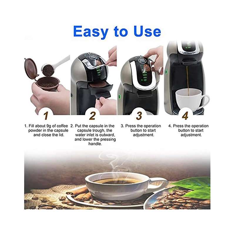 Coffee Capsule Cup Filter Cup Refillable Reusable Filter