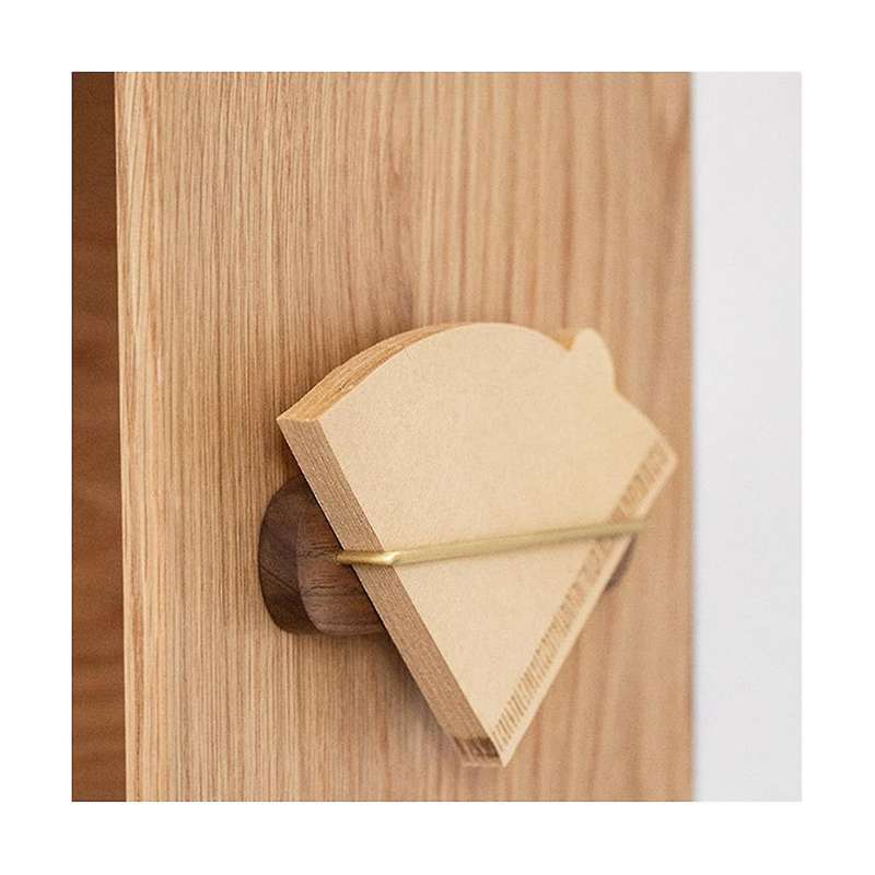 Coffee Filter Wall Holder Storage, Rack Coffee Filter Container for Coffee Bar/Home/Office, for Coff