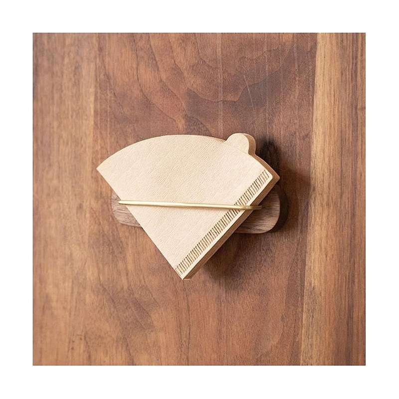 Coffee Filter Wall Holder Storage, Rack Coffee Filter Container for Coffee Bar/Home/Office, for Coff