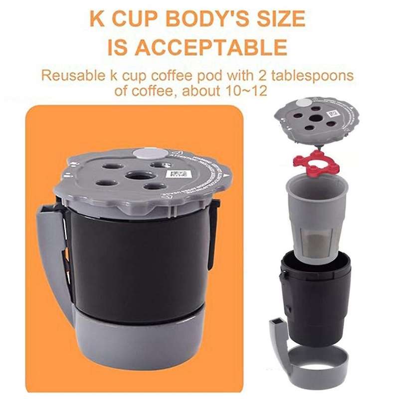 Coffee Filter Reusable Model Reusable Grinding Coffee Filter for K-Cups Coffee Maker Kitchen Accesso