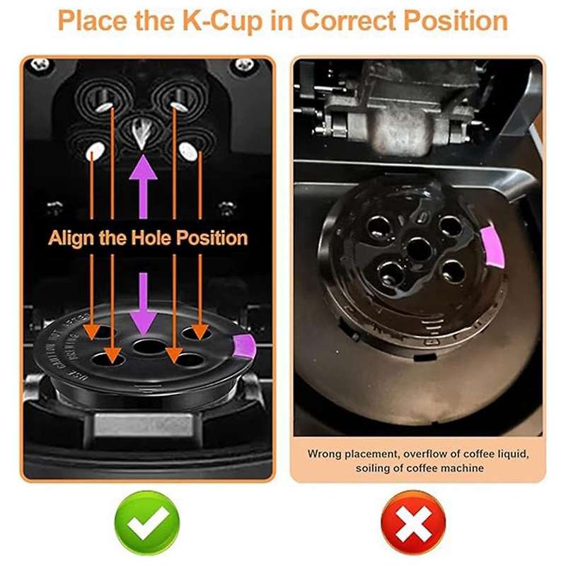Coffee Filter Reusable Model Reusable Grinding Coffee Filter for K-Cups Coffee Maker Kitchen Accesso