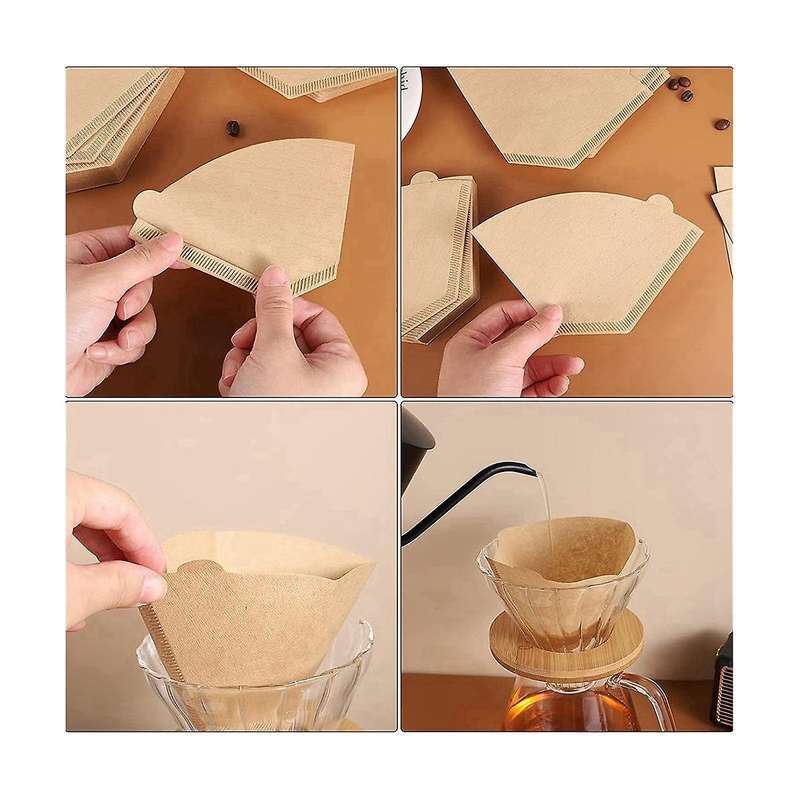 Coffee Filters Natural Unbleached Coffee Filters (160 Count 2 Coffee Filter)
