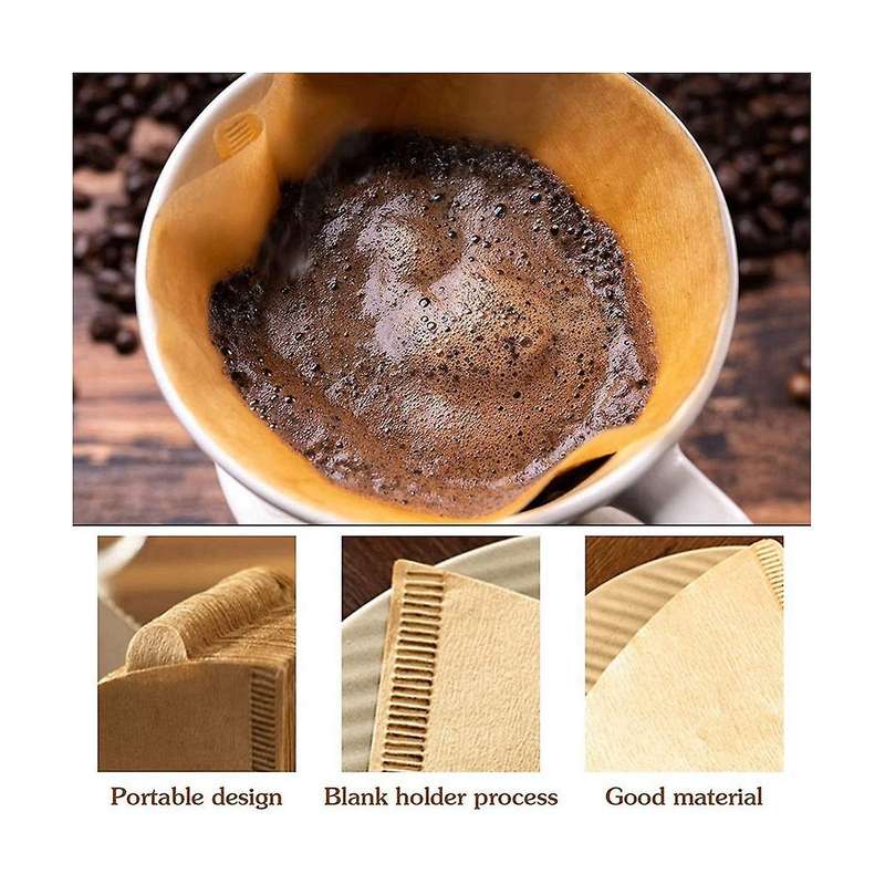 Coffee Filters Natural Unbleached Coffee Filters (160 Count 2 Coffee Filter)