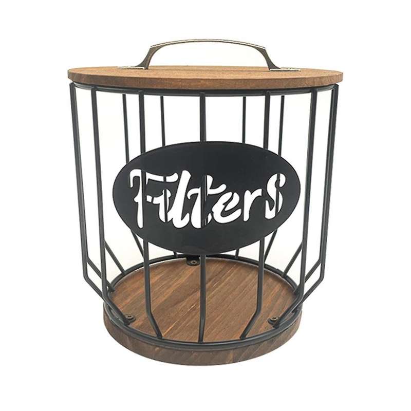 Coffee Filter Holder Storage for Coffee Bar Accessories Beautiful Coffee Filter Storage Container an