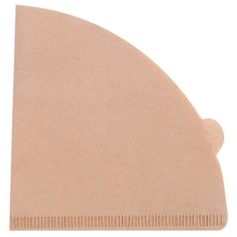 Coffee Filter , 200pcs V-shaped Disposable Unbleached Filter for , Coffee Dripper Cones(2-4 Cups)