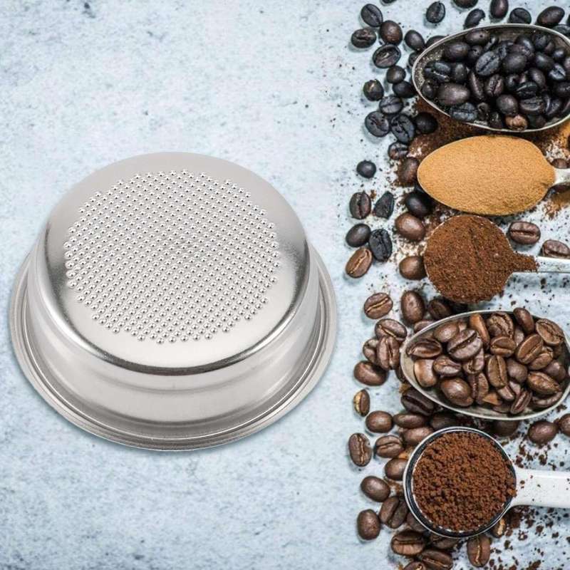 Coffee Filter,51mm Stainless Steel Coffee Filter Cup Basket,Non-Pressure Coffee Maker Filters,Coffee