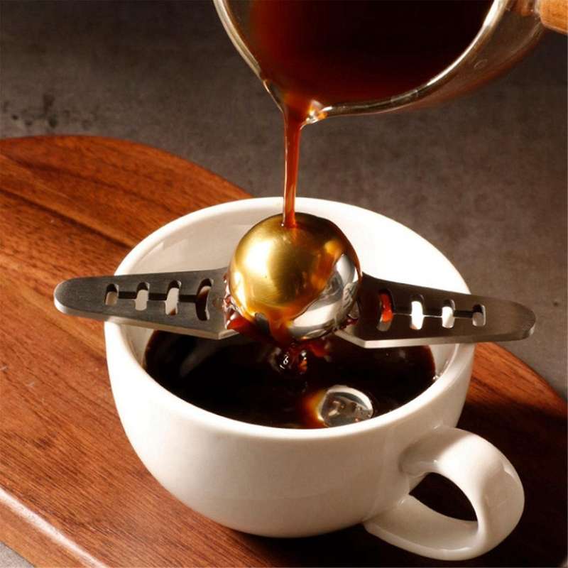 Coffee Freeze Ball for Espresso Coffee Reusable Stainless Steel Ice Balls Coffee Cooling Flavor Enha