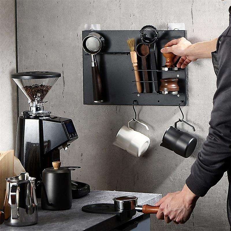 Coffee Handle Storage Rack Multi-Functional Coffee Utensil Rack Bar Tool Finishing Hanger