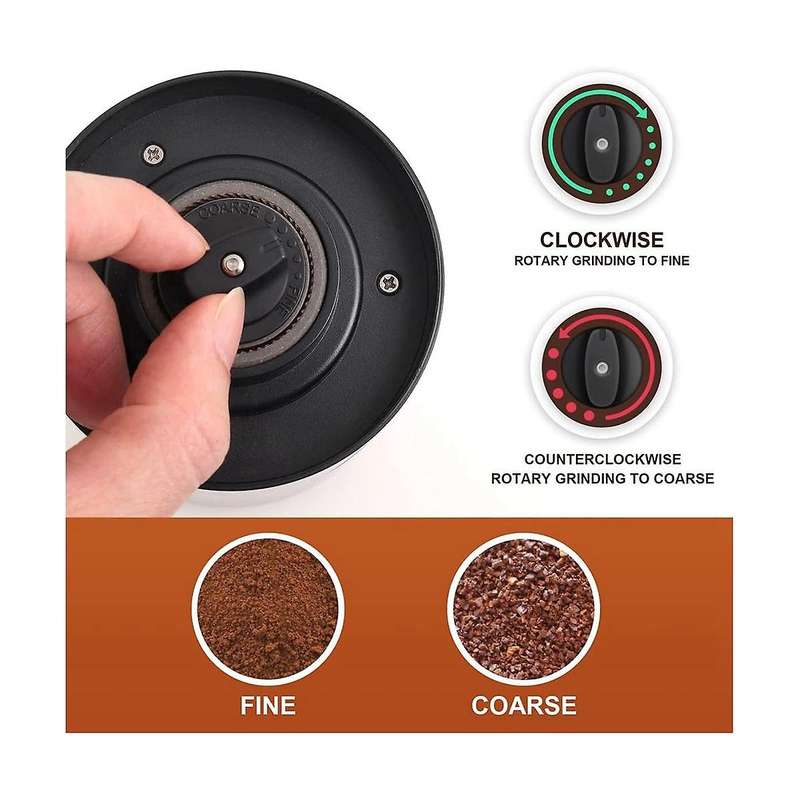 Coffee Grinder Usb Rechargeable Coffee Bean Grinder with Removable Bowl,coffee Bean Grinder with Br