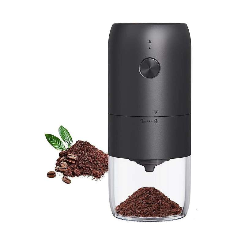 Coffee Grinder Usb Rechargeable Coffee Bean Grinder with Removable Bowl,coffee Bean Grinder with Br