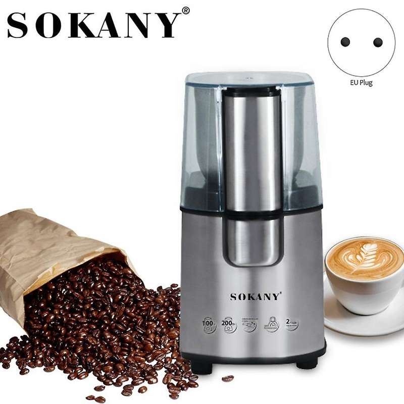 Coffee Grinder Electric, Coffee Bean and Spice Grinder with Removable Stainless Steel Bowl for 12 Cu