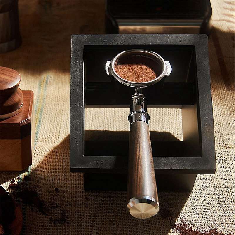 Coffee Grounds Box, Embedded Inclined Mouth Knocking Box, Coffee Waste Powder Knocking Box, Bar Coff