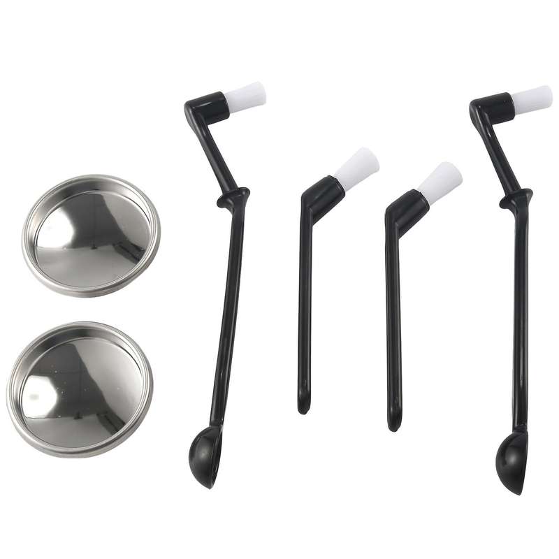 Coffee Machine Cleaning Set,coffee Machine Brush Back Flush Insert Metal Blind Filter 58 Mmfor Espr