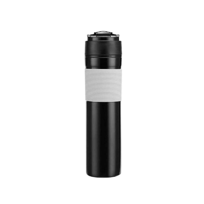 Coffee Maker French Press Travel Coffee Mug Portable Tea and Coffee Maker Bottle, Hot and Cold Coff