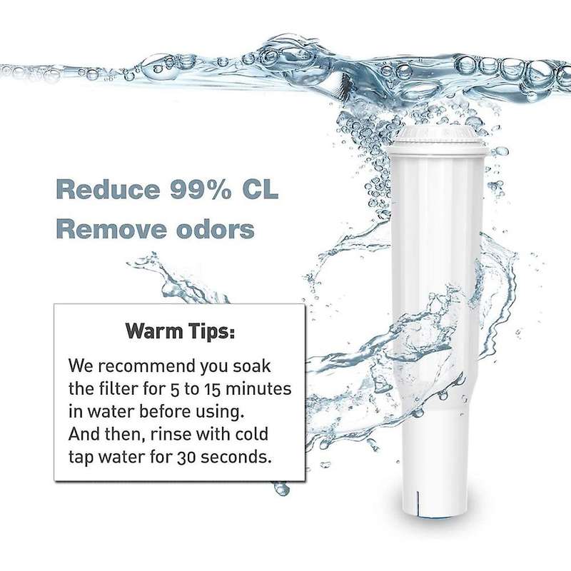 Coffee Machine Water Filter, Compatible for White, Impressa Z5 Z6 S7 S9 Automatic Coffee Machines
