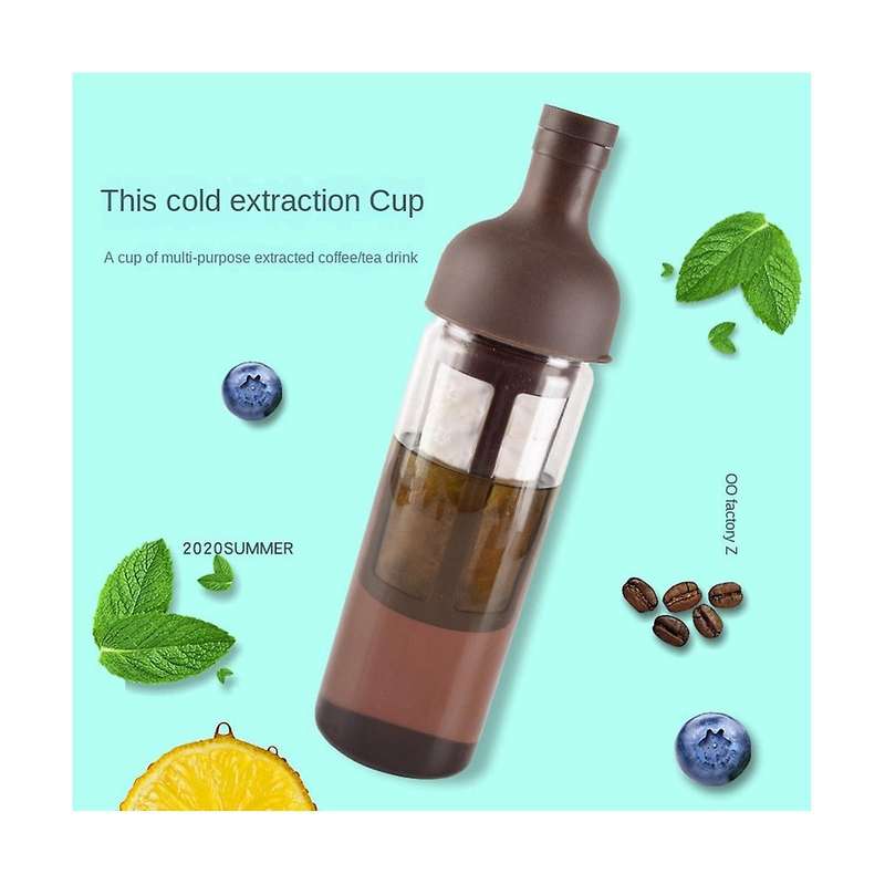 Coffee Maker, Cold Brew, Black, 800ml Coffee Pot Suitable for Business, Family, School and Office