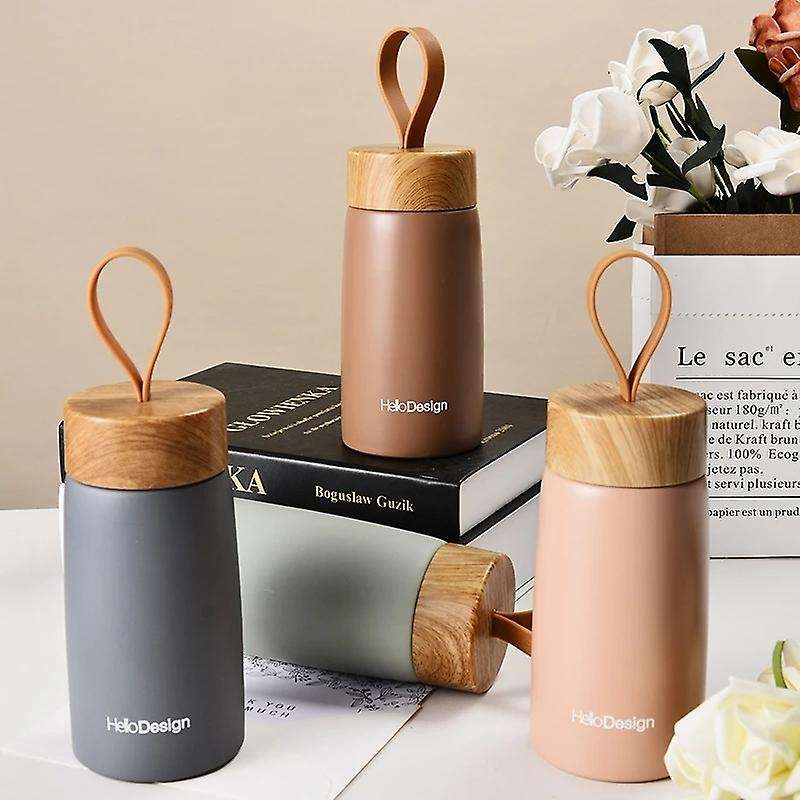 Coffee Mug 304 Stainless Steel Tumbler Water Vacuum Flask Mini Water Bottle Portable Travel Mug Ther