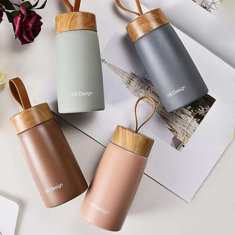 Coffee Mug 304 Stainless Steel Tumbler Water Vacuum Flask Mini Water Bottle Portable Travel Mug Ther