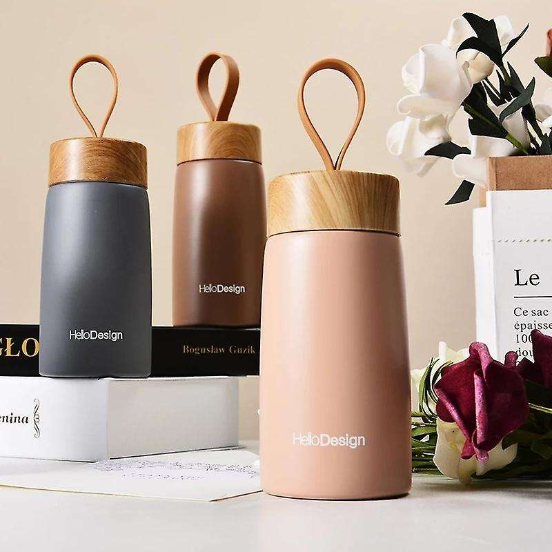 Coffee Mug 304 Stainless Steel Tumbler Water Vacuum Flask Mini Water Bottle Portable Travel Mug Ther