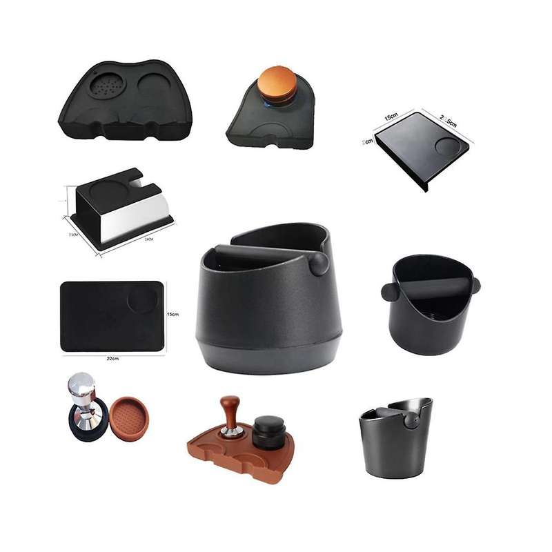 Coffee Mat Knock Grounds Bucket Silicone Pressed Powder Mat for Coffee Supplies