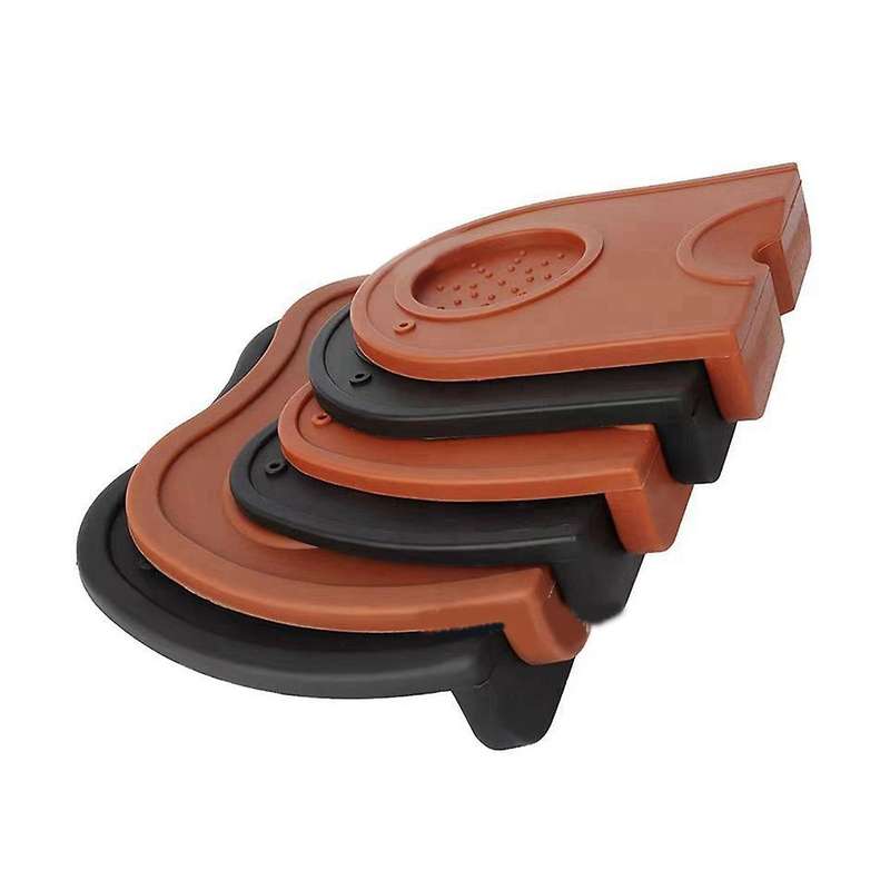 Coffee Mat Knock Grounds Bucket Silicone Pressed Powder Mat for Coffee Supplies