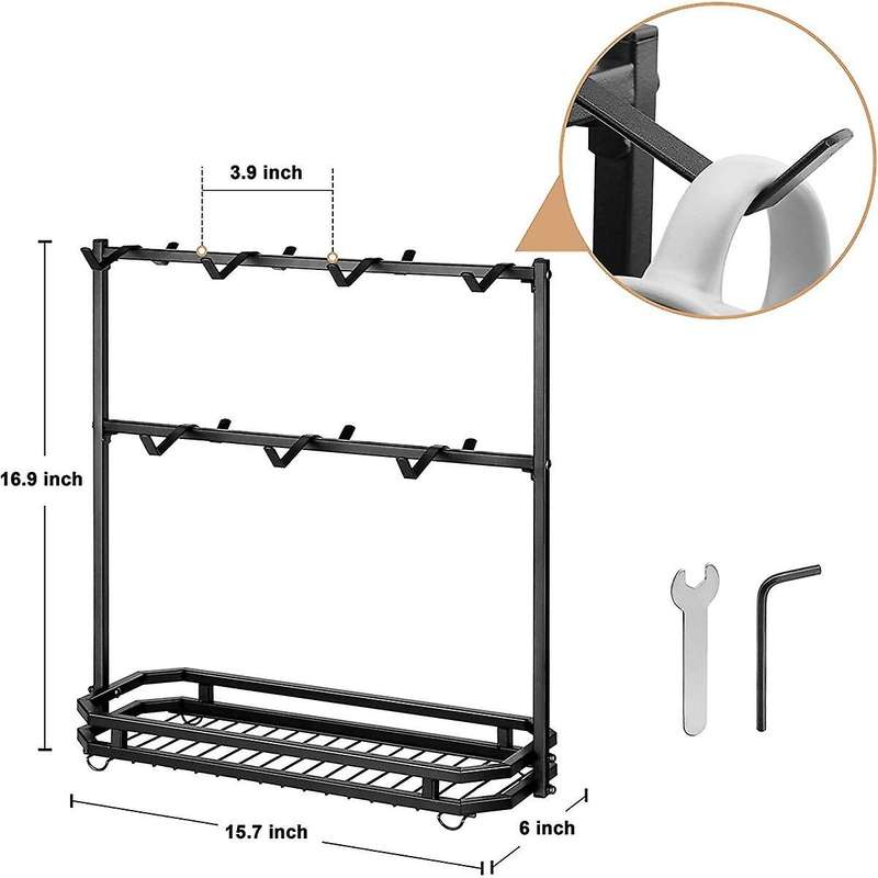 Coffee Mug Holder Kitchen Storage Hook Cabinet Decor Sign Cup Rack Useful Wine Glass Hangerpunch-fr