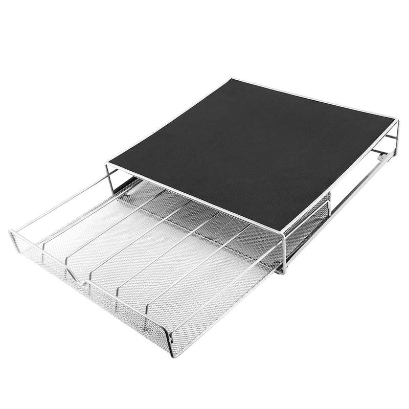 Coffee Pod Holder Coffee Pods Drawer for 36 Capsule Coffee Capsule Holder Coffee Storage Pods Metal