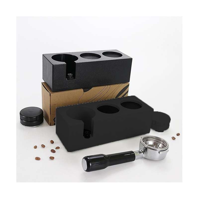 Coffee Tamper Mat Stand Holder Rack Coffee Maker Tool Barista Accessories