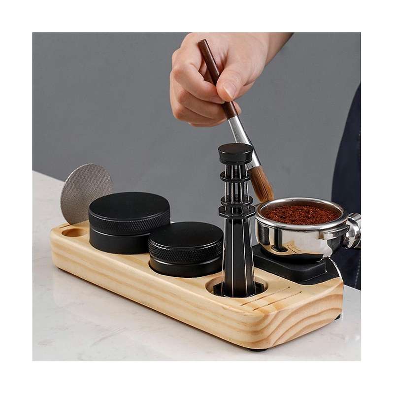 Coffee Tamper Holder Station Tamper Station Coffee Portafilter Holder Portable Espresso Tamp Station