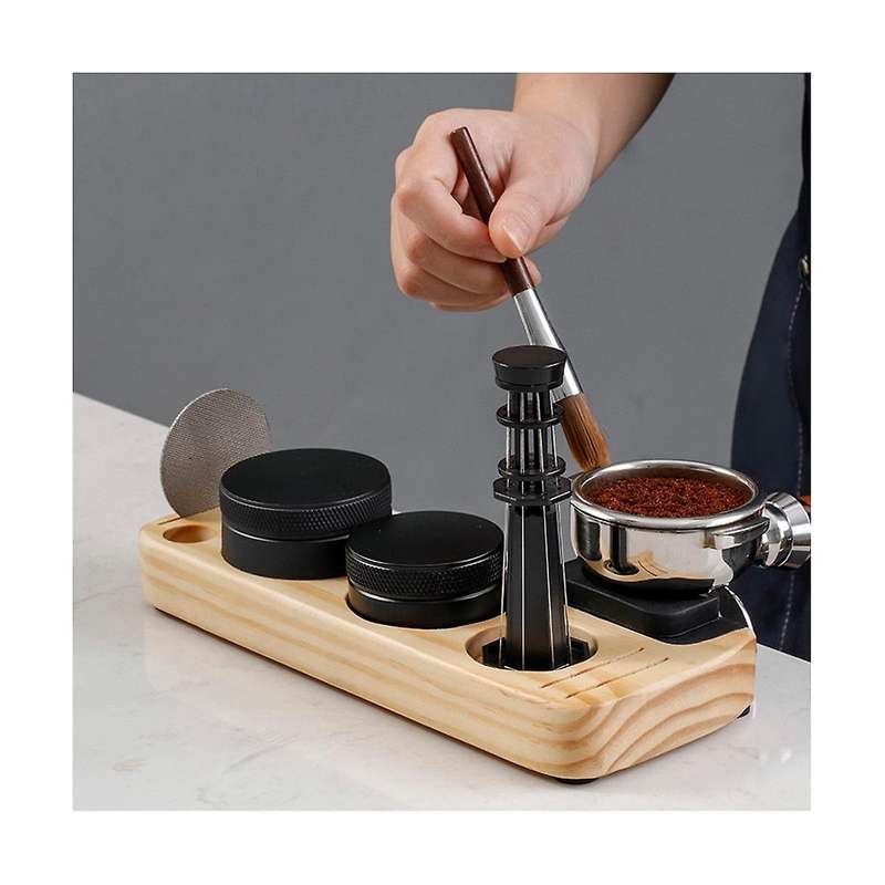 Coffee Tamper Holder Station Tamper Station Coffee Portafilter Holder Portable Espresso Tamp Station