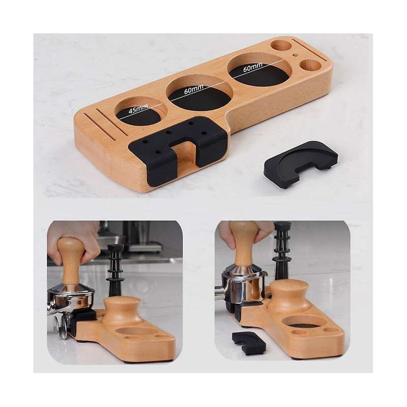 Coffee Tamper Holder Station Tamper Station Coffee Portafilter Holder Portable Espresso Tamp Station